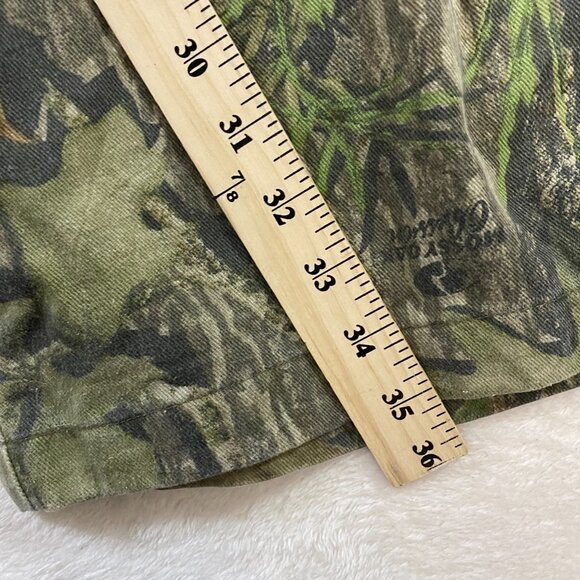 No Trace Camo Pants Mossy Oak Woodland Adjustable Belt Hunting Baggy 3X 46X36 - Picture 9 of 10